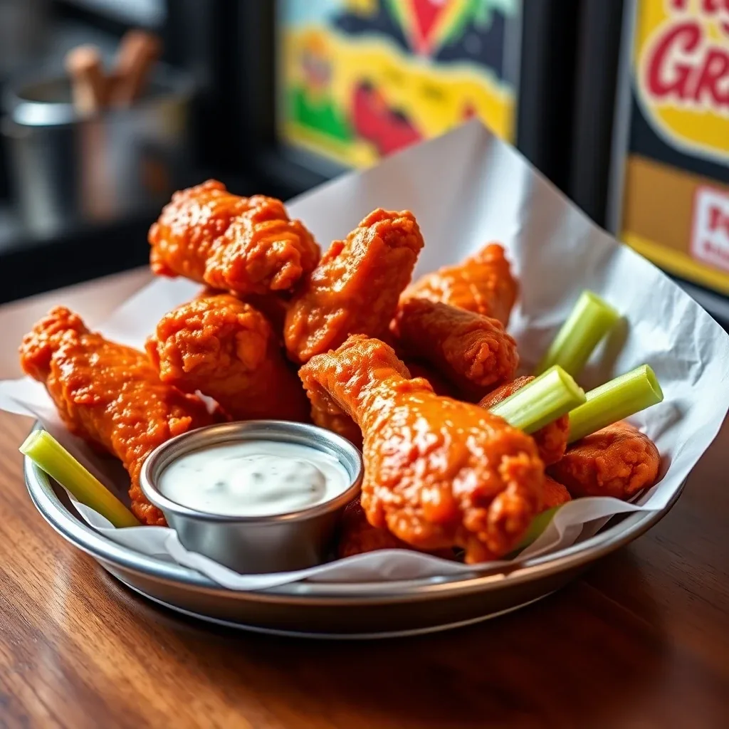 Buffalo Wings (10 pcs)